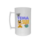 Caneca Branca Personalizada 500ml Com Qualquer Tema