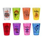 Copo Twister 350 ml Personalizado Com Tema Arte Logo Festa